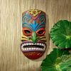 Hoaloha Tiki Wall Sculpture Plaque