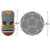 Hoaloha Tiki Wall Sculpture Plaque