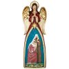 Christmas Angel Figurine With Holy Family Ornament