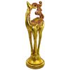 Santa's Romping Reindeer Christmas Statue