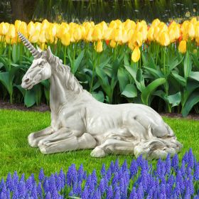 Mystical Unicorn Of Avalon Garden Outdoor Statue
