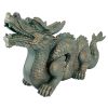Large Asian Dragon Of The Great Wall Garden Statue