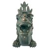 Large Asian Dragon Of The Great Wall Garden Statue