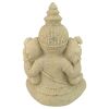 Outdoor Sandstone Lord Ganesha Garden Statue