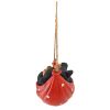 Summer Snooze Hanging Black Bear Statue
