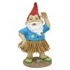 Hawaiian Hank Grass Skirt Outdoor Gnome Statue