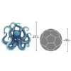Deadly Blue Octopus Wall-Mount Sculpture Plaque