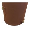 Terra Cotta Urn Rain Barrel - 50 Gallon With Integrated Planter