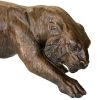 Prowling Tiger Outdoor Bronze Statue