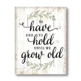 To Have and To Hold Pallet Art