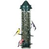 Green Squirrel-Proof Hanging Bird Feeder