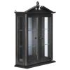 Amesbury Manor Black Display Cabinet