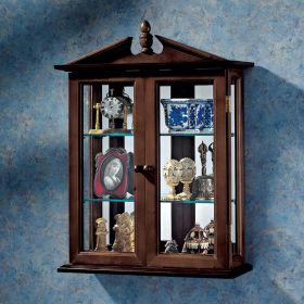 Mahogany Amesbury Manor Display Cabinet