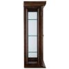 Walnut Wall-Mounted Display Cabinet