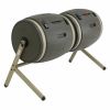 100-Gallon Double Rotating Compost Tumbler