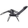 2-Pack Black Zero Gravity Chair Set | Folding Outdoor Patio Lounge Recliners