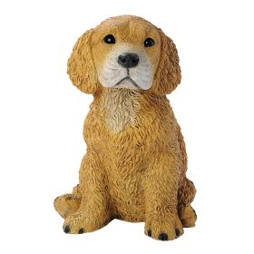 Golden Retriever Outdoor Garden Puppy Statue