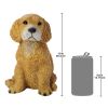 Golden Retriever Outdoor Garden Puppy Statue