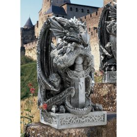 Sword Arthurian Garden Outdoor Dragon