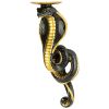 Set Of 2 Renenutet Serpent Goddess Wall Lamps/Sconces