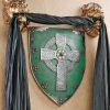 Celtic Warrior Shield Wall Sculpture Decor