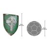 Celtic Warrior Shield Wall Sculpture Decor