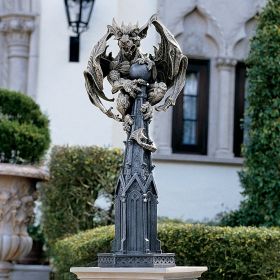 Raptor Surveyor Of The Realm Gargoyle Garden Statue