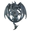 Dragon Pentacle Gothic Wall Sculpture Plaque