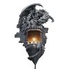 Dragons Castle Lair Electric Wall Sconce Light Fixture