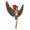 Goddess Isis Wall-Mount Sculpture Plaque