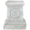 Grande Rosette Outdoor Garden Patio Plinth