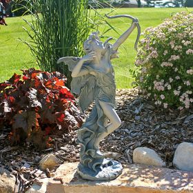 Medium Rhiannon Archer Fairy Garden Outdoor Statue