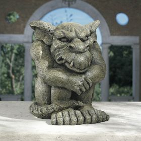 Detest The Rest Gargoyle Garden Outdoor Statue