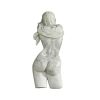 Asian Beauty Tattoo Wall-Mount Sculpture Plaque