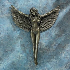 Spirit Dreamer Healing Angel Wall-Mounted Plaque