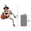 Halloween Temptress Witch Sitter Garden Statue