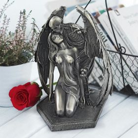 Kiss Of Death Halloween Outdoor Garden Statue