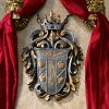 Dracula Coat Of Arms Garden Wall Plaque