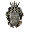 Dracula Coat Of Arms Garden Wall Plaque