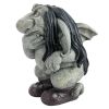 Pondering Sylvester Gnome Garden Outdoor Statue