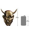 Noh Hannya Demon Wall Garden Mask Plaque