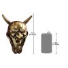 Kagura Hannya Demon Wall Garden Mask Plaque