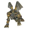 Halloween Gothic Gear Dragon Garden Statue