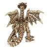 Halloween Corpus Crux Dragon Skeleton Garden Statue
