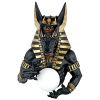 Anubis Egyptian God Of Underworld Illuminated Wall Sculpture/Sconce