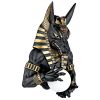 Anubis Egyptian God Of Underworld Illuminated Wall Sculpture/Sconce