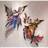 Set Of 2 Rowan & Willow Fairy Wall-Mount Plaques