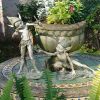 Set Of 2 Sling & Stretch Pixie Garden Statues