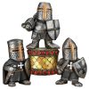 Set Of 3 Medieval Warrior Nobles