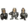 Set Of 3 Medieval Warrior Nobles